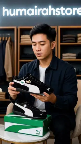 Puma Speedcat OG Black White#rekomendasi #cuantanpabatas #gajiansale #wibgajian #sepatu 