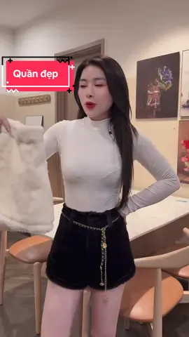 Quần short lông xịn lắm luôn nha #quanshort #xuhuong #thoitrangnu 