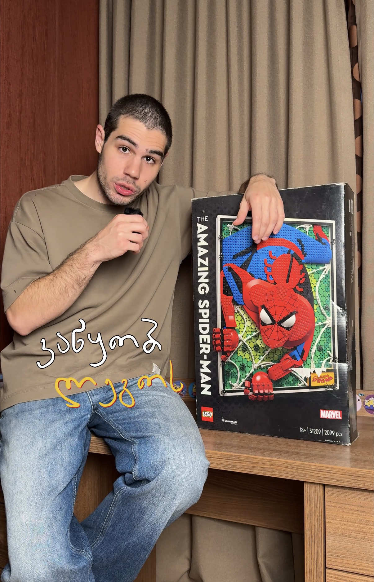 Replying to @ykaaar ესეც ასეე✨ - @ვუდი ამერიკული სათამაშოები #spiderman #lego #ლეგო 