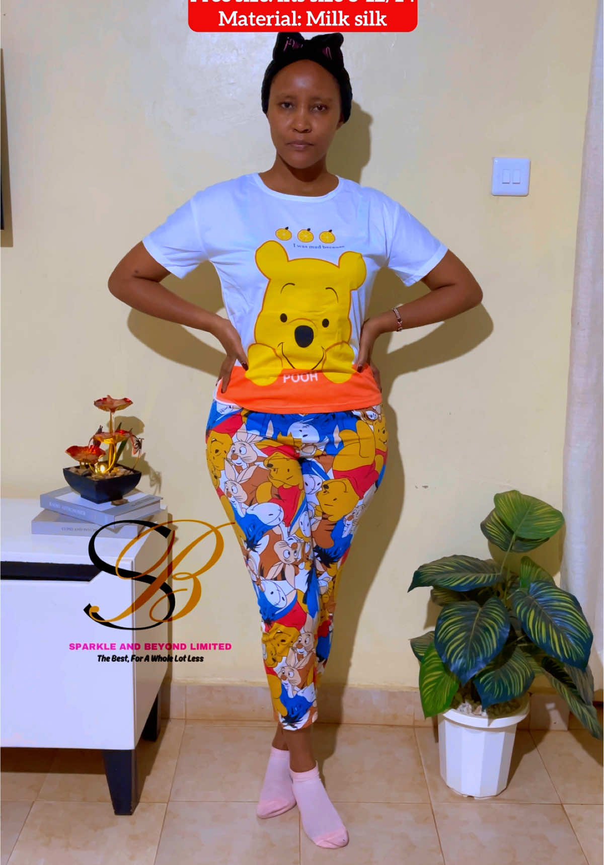 3in1 Milk Silk Pajama Set Kshs.1499 Free size(8-12) #pajamaset #pajamas #pajamaparty #loungewear #Kenya #0706486192 #sparklehouseholds #sparkleandbeyond 