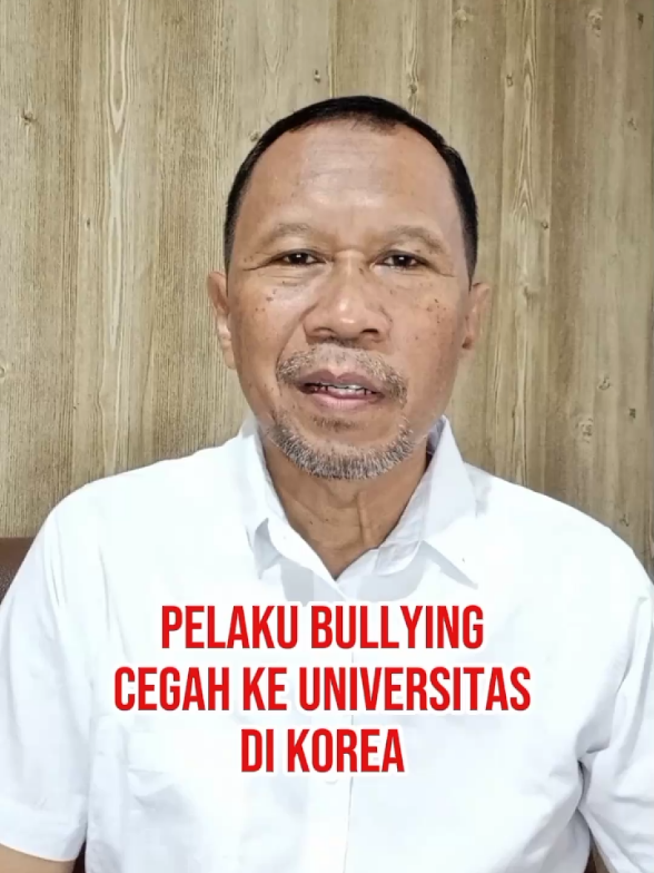 Pelaku bullying ditolak Universitas di Korea Selatan, Indonesia? #stopbullying #pendidikan 