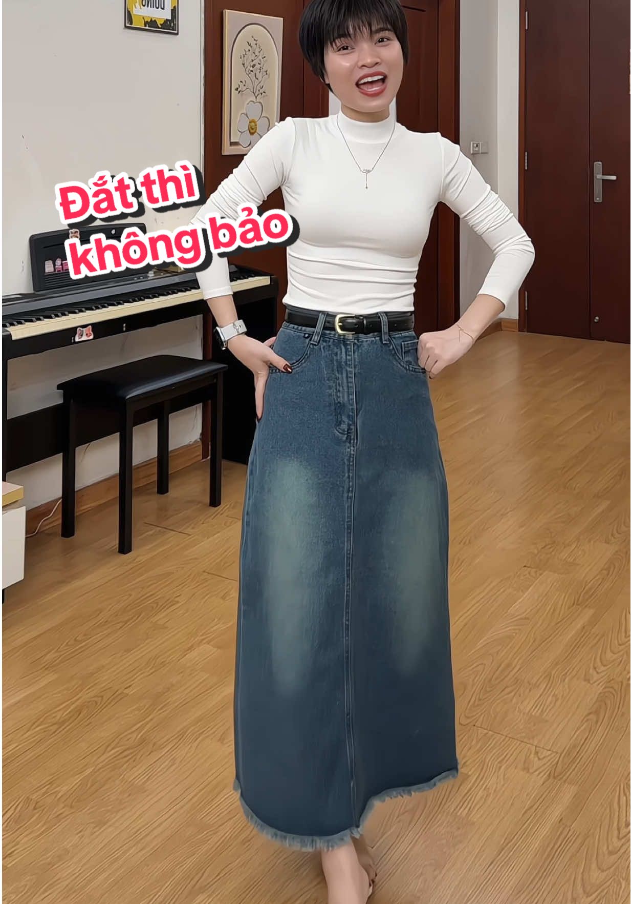 Chân váy jean dài chữ a phối tua rua rẻ đẹp , mặc hách dáng che khuyết điểm dễ mặc dễ phối đồ lắm nha #phuongdunghuong #chanvayjeandangdai #chanvayjeantuarua #chanvayjeandai #chanvayjeanchua 