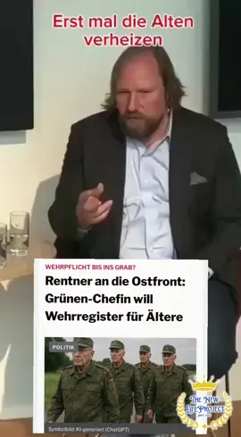 Rentner an die Front! #nosorrynopeace 