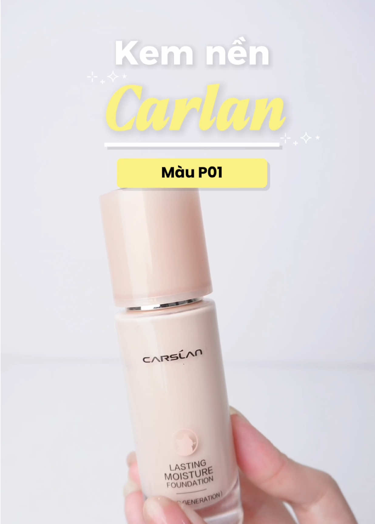 Kem nền carslan cho da khô #xuhuong #viral #kemnen #reviewlamdep #carslan 