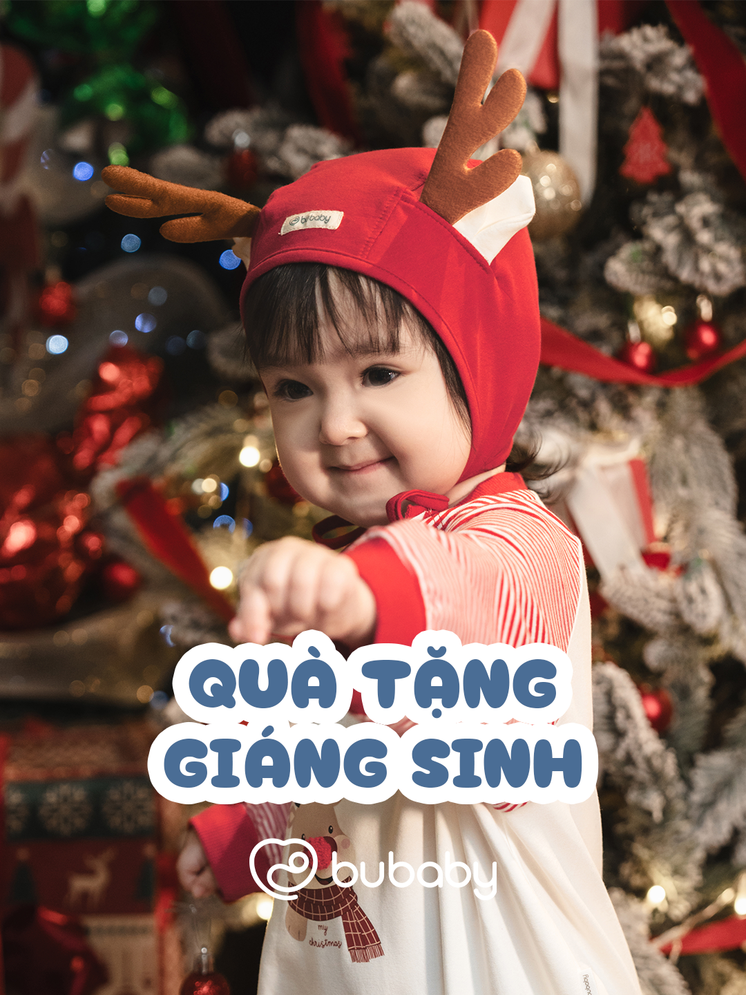Gợi ý quà tặng giáng sinh cho bé yêu. Ba mẹ sẽ chọn món quà nào cho bé đây? #bubaby #safeandsoft #babyclothes #giangsinh #noel #christmas #twinkletale #viral #xuhuong