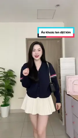 Chất em này đẹp lắm #phanh_m58 #aokhoaclencardigan #aolendetkim 