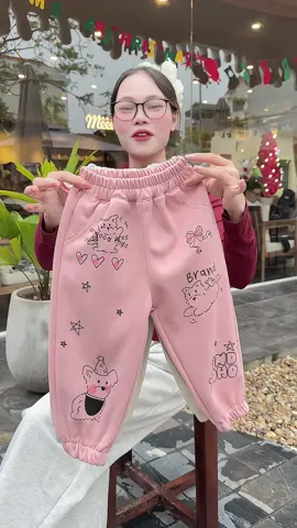 Quần nỉ 2da bo gấu bé gái #quần #quanni #quannibegai #quannibogau #hientantam2000 
