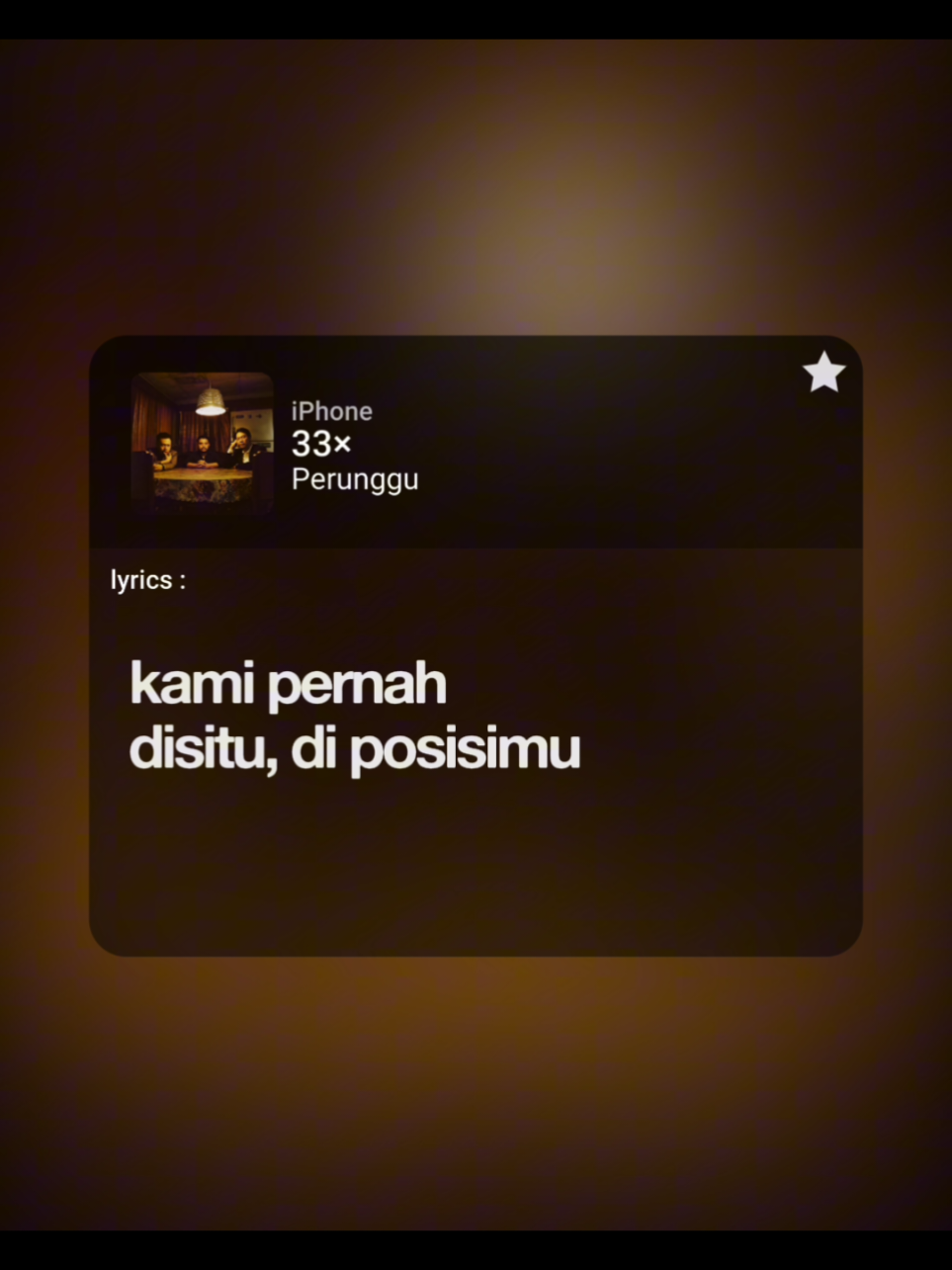 kami pernah disitu di posisimu #lyrics #fyp 