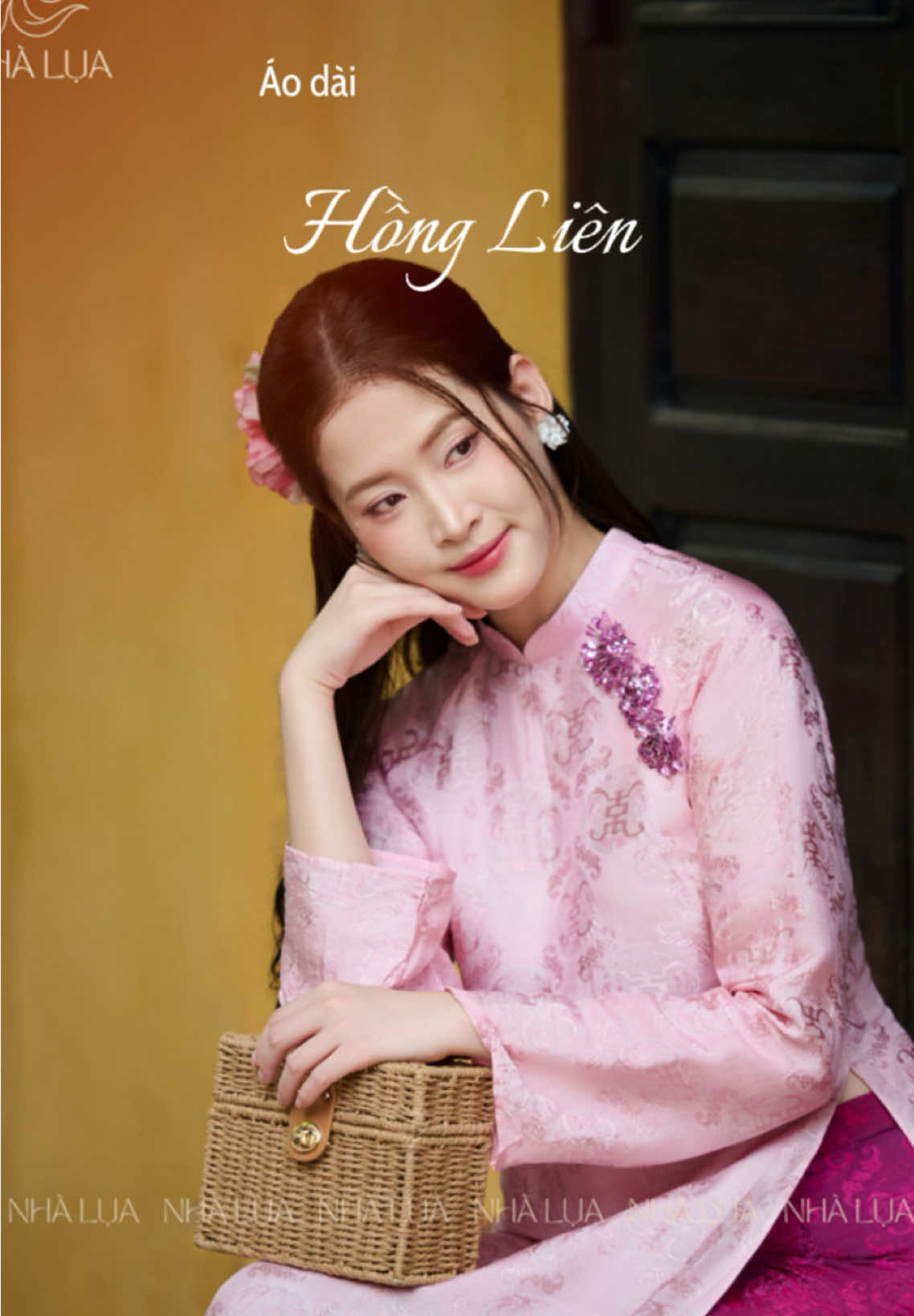 Review chân thật mẫu áo dài lụa tơ tằm hot nhất Nhà Lụa nă 2025 - Áo dài lụa tơ tằm Hồng Liên sang trọng cho tết 2026 #dotet #aodaitet #aodainhalua #aodai #tet 