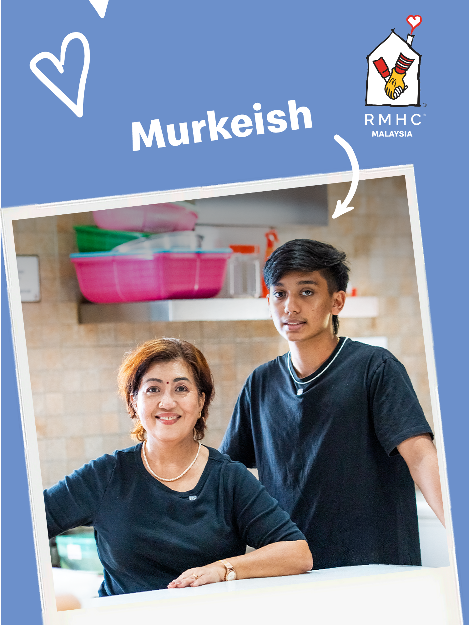 Perjalanan ulang-alik untuk rawatan kemoterapi bukan mudah bagi Murkeish dan ibunya, Thila, lebih-lebih lagi dengan beban kewangan dan emosi yang perlu mereka galas. Namun, di Rumah Ronald McDonald (RMH), mereka menemui rumah yang selesa dan seakan rumah sendiri, lengkap dengan kemudahan asas serta komuniti yang memahami. Dengan sokongan dan kekuatan di RMH, Murkeish kini pulih sepenuhnya dan bersedia menulis bab baharu dalam hidupnya. Ketahui bagaimana RMHC Malaysia bantu menyinari masa depan kanak-kanak di rmhc-malaysia.my  #RMHCMalaysia #RonaldMcDonaldHouse