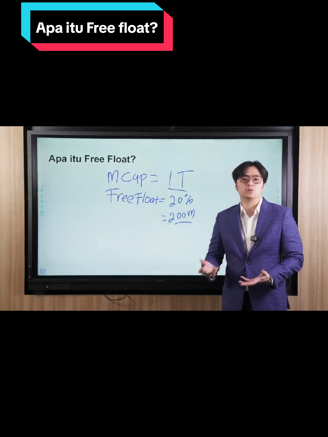 Apa itu free float? seberapa penting untuk Investor? sumber YouTube Kevin Hendrawan Insvesting #freefloat #edukasitiktok ##edukasiinvestasi #saham 