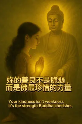 #佛願短片 #善良是一種力量 #佛珍惜妳的心 #Kindness #Buddha   