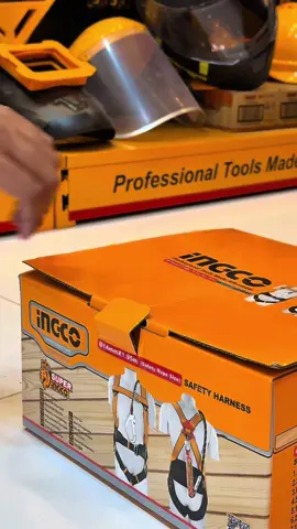 Safety isn’t expensive — it’s priceless! 🛠️💛 Unboxing the Ingco Safety Harness that keeps every worker secure and confident at heights. Quality, durability, and trust—packed in one box #IngcoTools #SafetyHarness #ConstructionLife #ToolUnboxing #WorkerSafety 