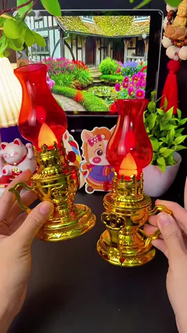 Đèn để bàn thờ vĩnh cửu trang nghiêm cổ kính BA1162 Dùng pin Bóng LED bền bỉ Ánh sáng ấm áp Tiết kiệm điện năng Chất liệu nhựa ABS#denbantho #huongtichcuc74 #huongchiase74 