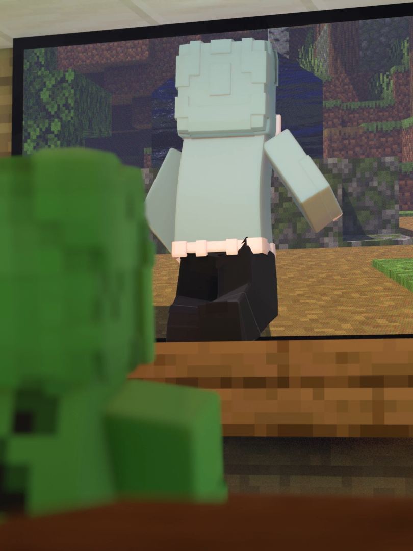 오래된TV #Minecraft