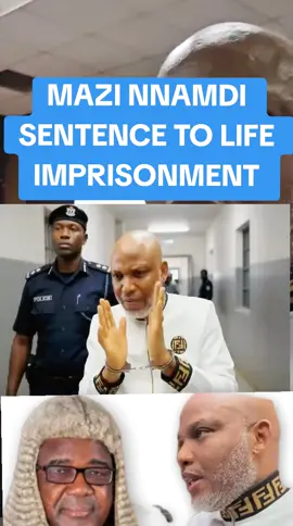 MAZI NNAMDI  SENTENCE TO LIFE  IMPRISONMENT #usa #government #awareness #manipulation #fyp 