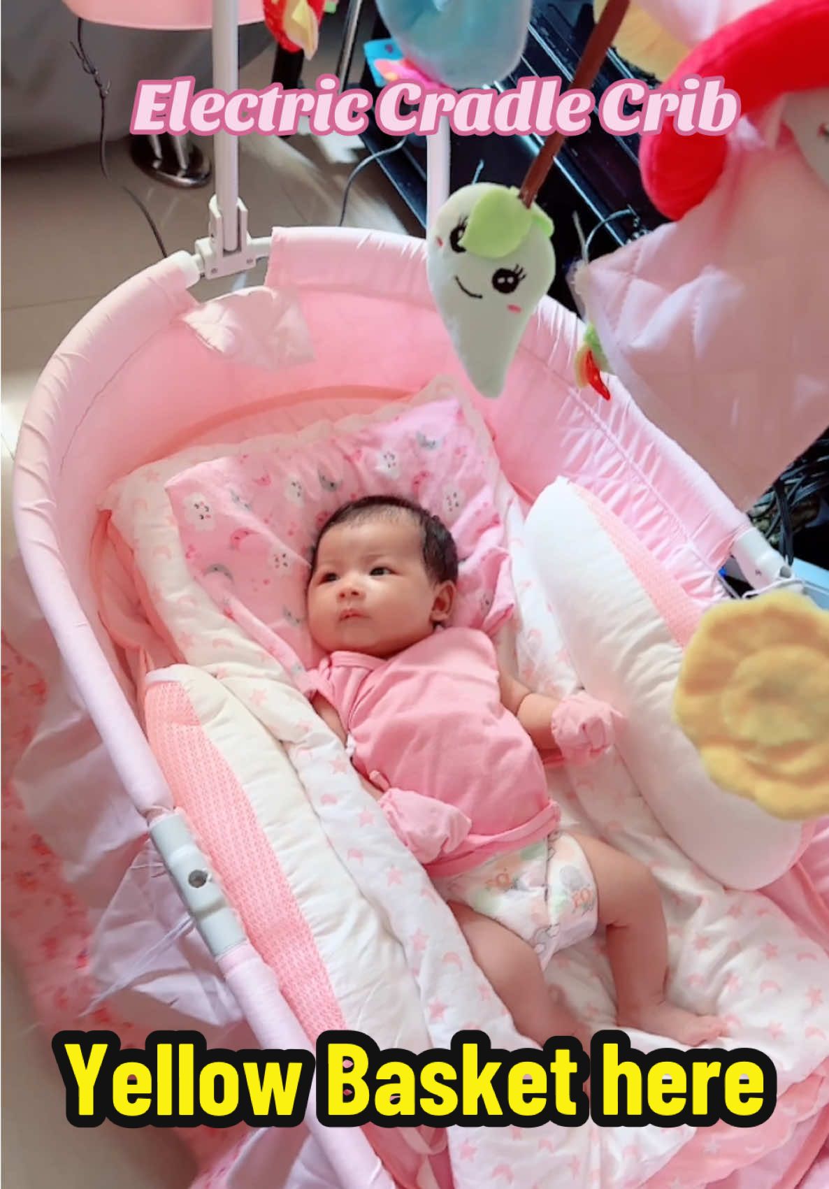 #ElectricCradleCrib 💯 for your baby too 👶 @Jingky Magsino #jingkymoves #jingkymagsino #babyhaul 