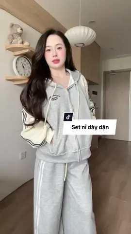 Set nỉ siu dày dặn cho các bà