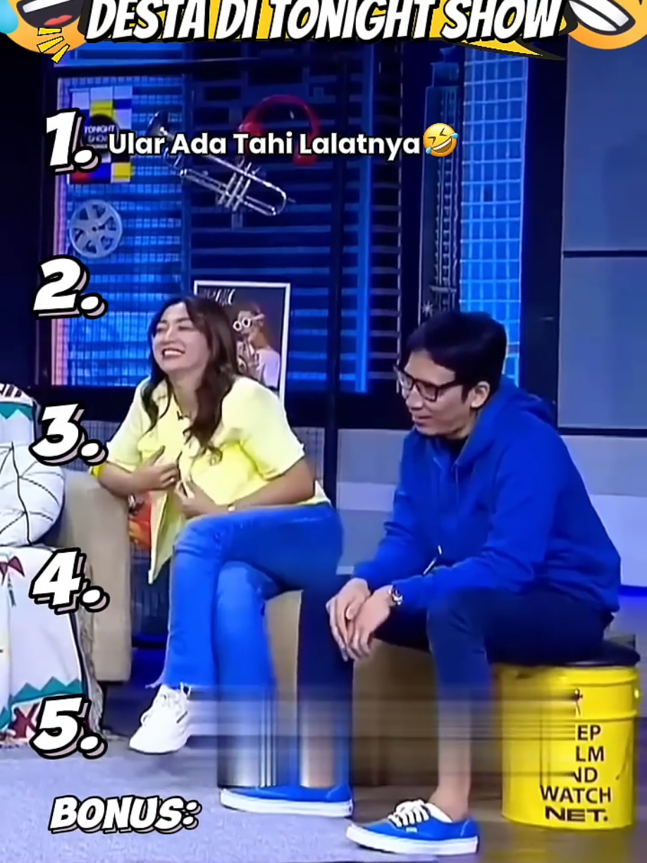 #tonightshow #desta #lucu 