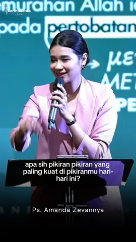 Sermon Title: Resilience Series: The Battle in Your Head, 16 November 2025. —Ps. Amanda Zevannya  “Jadi akhirnya, saudara-saudara, semua yang benar, semua yang mulia, semua yang adil, semua yang suci, semua yang manis, semua yang sedap didengar, semua yang disebut kebajikan dan patut dipuji, pikirkanlah semuanya itu.