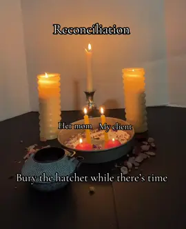 Reconciliation can be so healing, especially before the holidays #reconciliation #witchtok #shadowwork #spellwork #spiritwork 