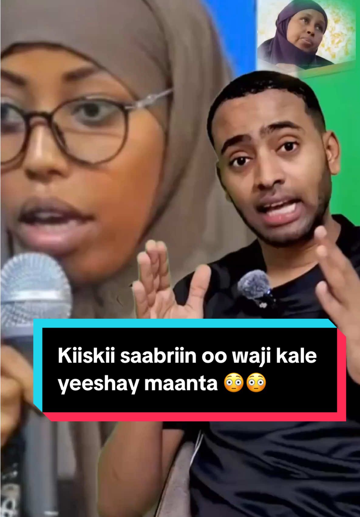 Kiiskii saabriin oo waji kale yeeshay maanta 😳😳