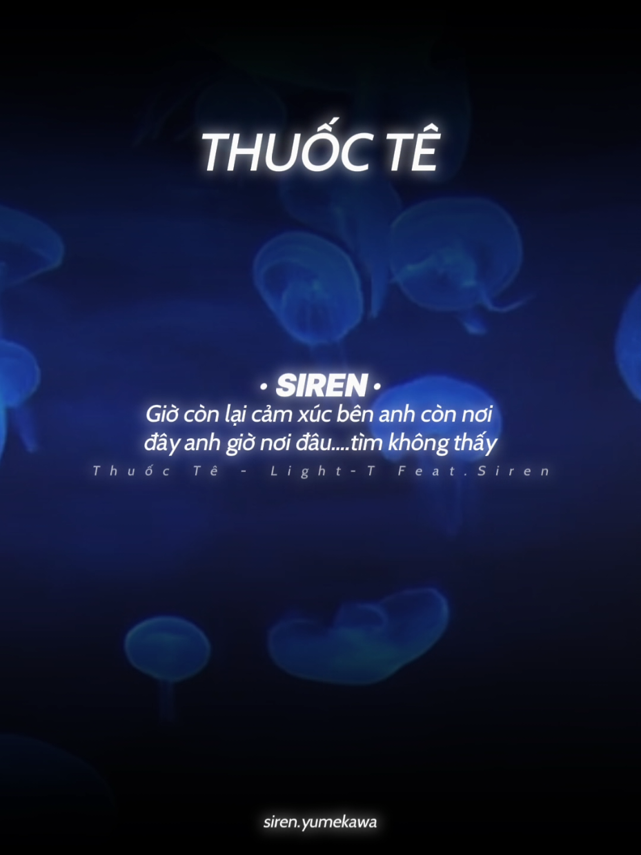 Bài hát Thuốc Tê đã được ra mắt full trên YouTube và all nền tảng nhạc số, còn chờ gì mà hãy vào cày view ủng hộ cho tụi mình nhó! 😉💗✨ @Light-T  #thuốctê #thuoctefull  #thuoctelyrics #vpop #siren 