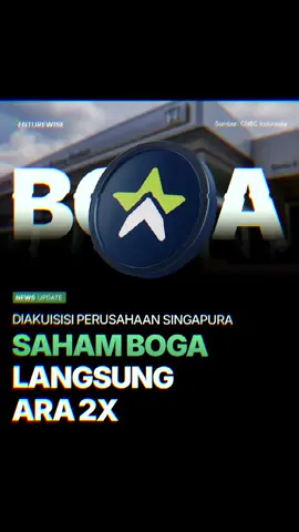 GX Archipelago resmi ambil alih 29,5% saham BOGA senilai Rp583,6 miliar! 🎯 Falcon Asia mundur dari kursi pengendali, era baru untuk Bintang Oto Global dimulai. Saham langsung ngegas setelah kabar ini… 🚀 #boga #ihsg #sahamindonesia #akuisisi #investasi 