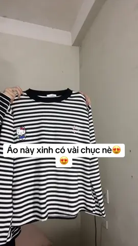 Áo hello kitii mẫu mới về lên dáng cứ bị xinh #xh #viral #moingaymotoutfit #aothun 
