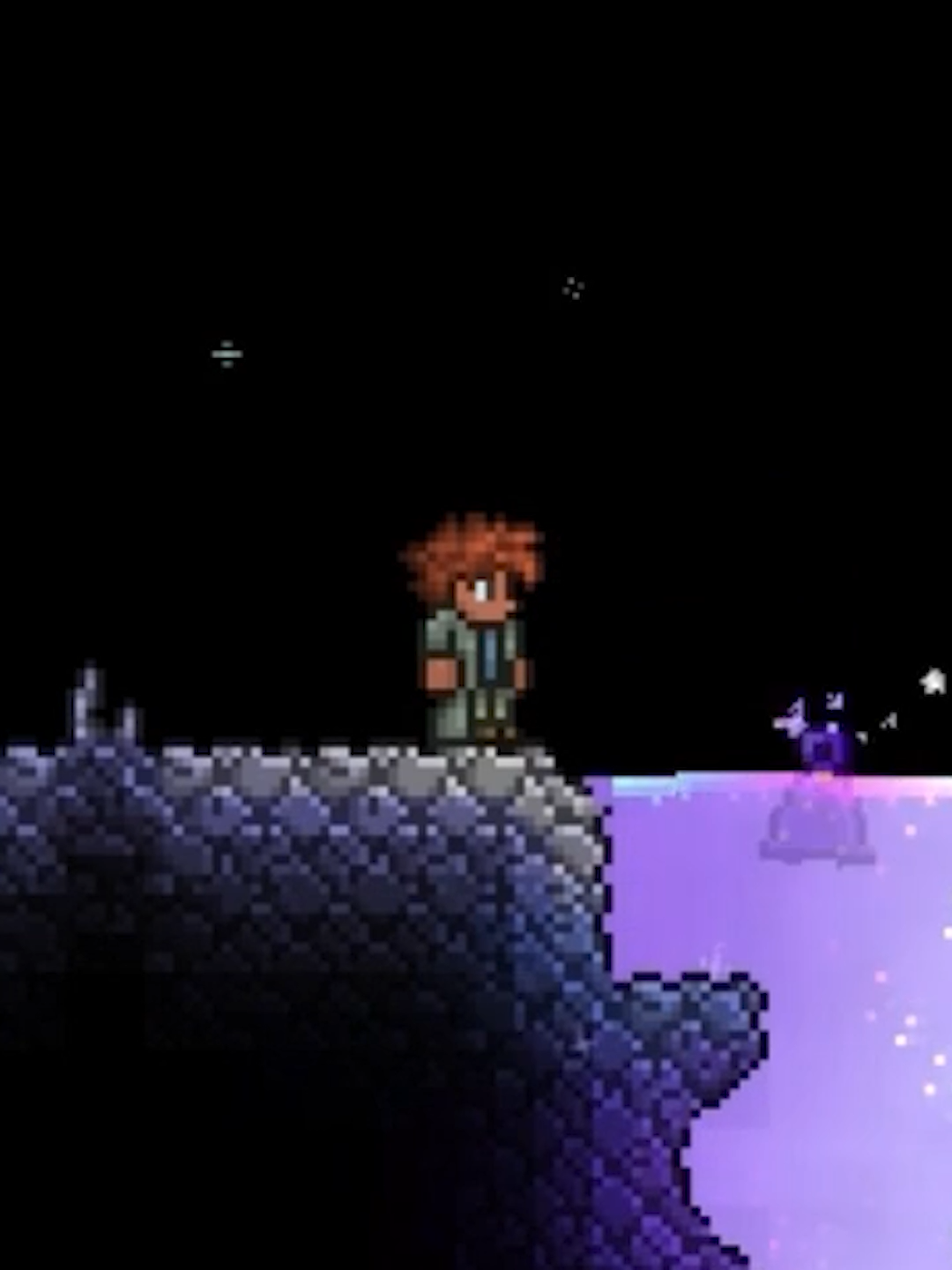 Как быстро найти шиммер в Terraria?