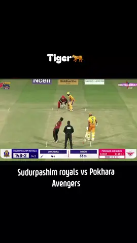 Sudurpashim royals vs Pokhara Avengers #NPLSeason2 #npl2025 #tranding #sports #sudurpaschim #dipendrasinghairee #NPLSeason2 