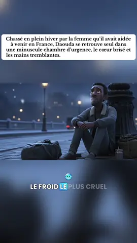 Chassé en plein hiver par la femme qu’il avait aidée à venir en France, Daouda se retrouve seul dans une minuscule chambre d’urgence, le cœur brisé et les mains tremblantes. #goviral #SmallBusiness #smille #hiver #journey 