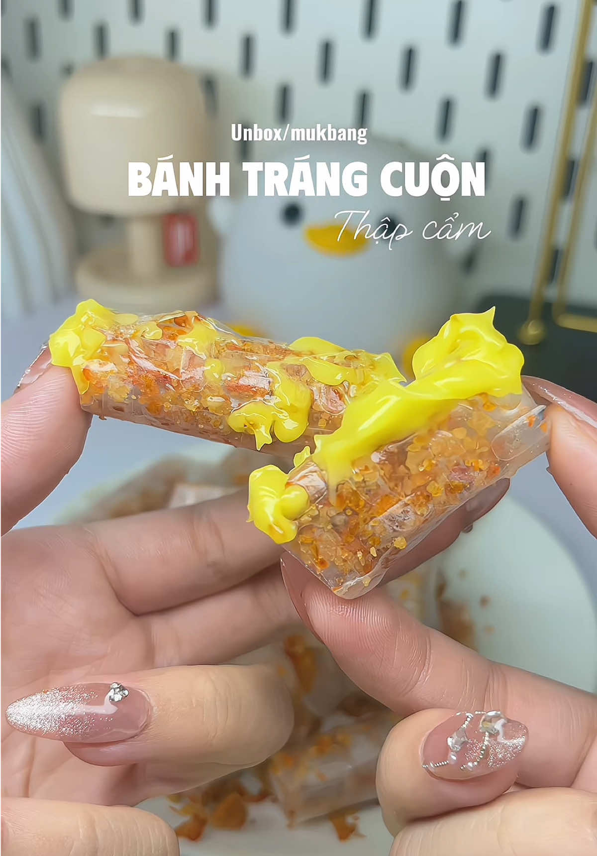 Bánh tráng cuộn nhà Tigerfood🤤🙆‍♀️#anvat #banhtrang #banhtrangcuon #tigerfood #fyp 
