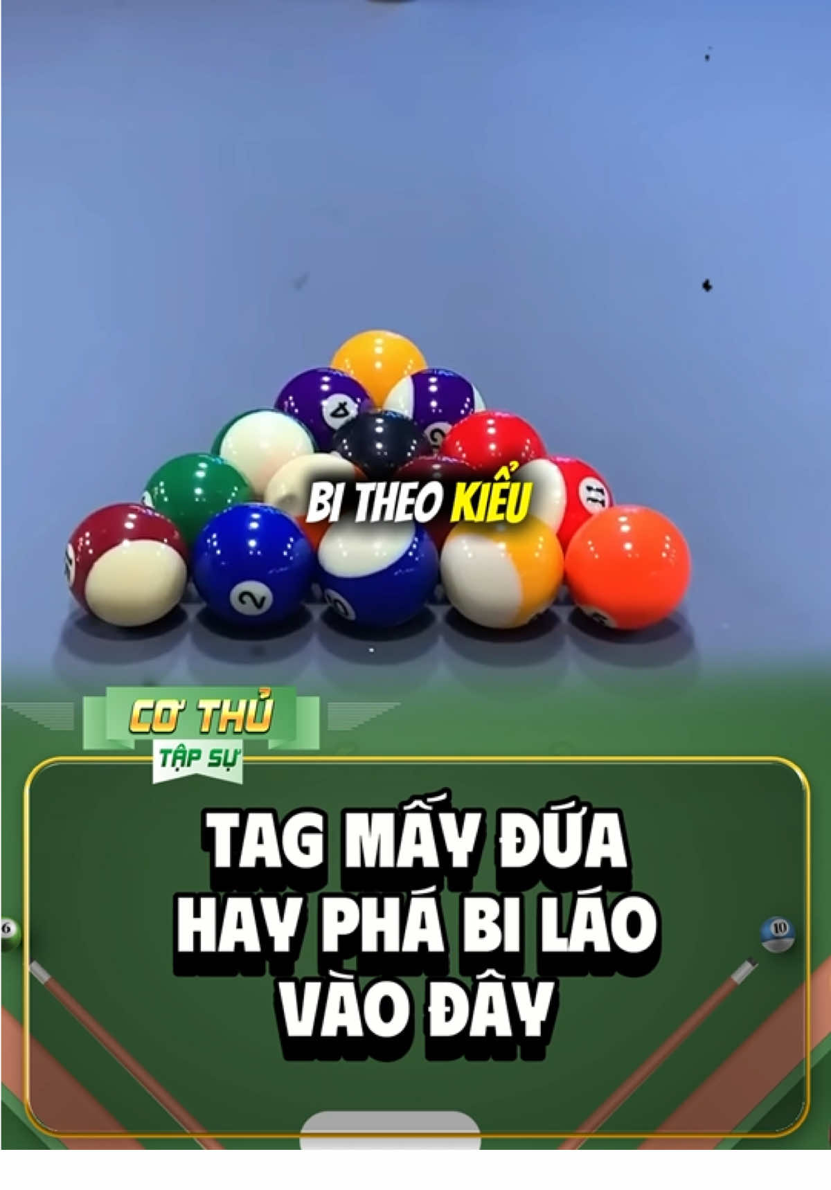 Tag ngay mấy khứa phá bi láo vô ây #billiards #hoangsao #bida #xuhuong #fyp 