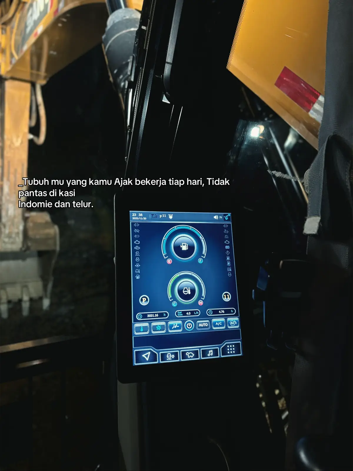 Loyooo betulll🫠  #fypシ゚ #kulitambang👷 #operator_excavator #ptmrpsitekonawe 