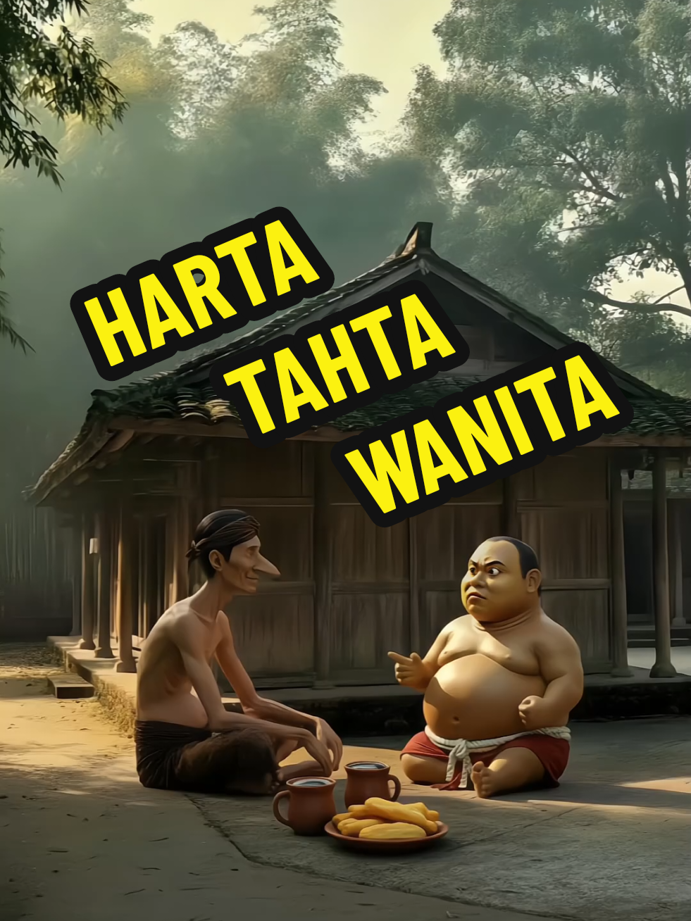 Wejangan bagong. Harta, tahta dan wanita. #animasi #wayangkulit #bagong #petruk #DalangSeno 