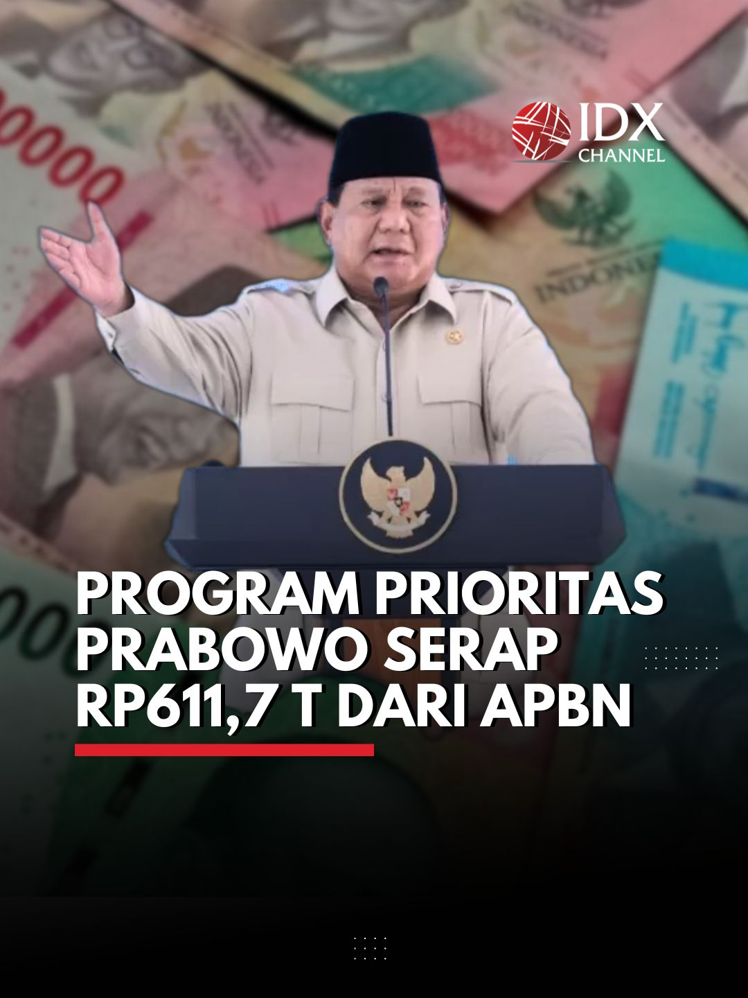 Kementerian Keuangan mengungkapkan bahwa program prioritas pemerintahan Presiden Prabowo Subianto telah menyerap anggaran dari APBN senilai Rp611,7 triliun dalam 10 bulan pertama tahun ini. #idxchannel #idxchannelcommunity