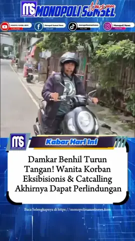 Damkar Benhil Turun Tangan! Wanita Korban Eksibisionis & Catcalling Akhirnya Dapat Perlindungan Seorang perempuan di kawasan Benhil, Jakarta Pusat, menjadi korban aksi eksibisionis dan catcalling oleh pengendara motor yang sengaja memperlihatkan alat kelaminnya sambil berteriak.  Korban mengalami trauma hingga takut keluar kos dan berhenti lari pagi. Ia sempat melapor ke beberapa pihak, namun kasus tidak bisa diproses tanpa bukti visual. Dalam kondisi putus asa, korban mendatangi kantor Damkar Benhil. Petugas, dipimpin Pak Bambang, langsung bergerak cepat mendatangi lokasi dan menegur pelaku. Respons sigap itu membuat korban merasa dihargai dan terbantu.  Peristiwa ini menegaskan bahwa pelecehan di ruang publik nyata dan butuh tindakan cepat. Damkar Benhil menunjukkan bahwa mereka bukan hanya pemadam api, tapi juga penjaga rasa aman warga. #DamkarBenhil #AksiSigap #StopPelecehan #BenhilAman #LindungiPerempuan 