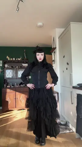 Casual outfit today. #goth 