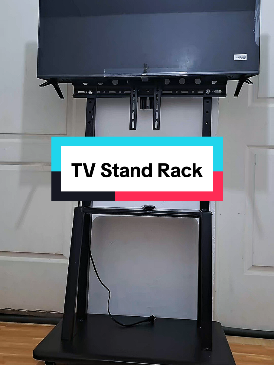 nakakatuwa tong tv stand rack na to, pwede mo ilipat lipat. #tvrack #tvstandrack #movabletvstand #fypage #viralvideo 