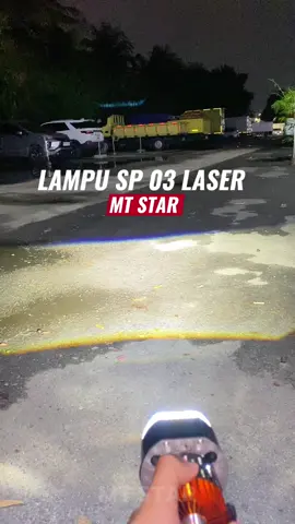 Cahaya tajam seperti laser! SP-03 Laser siap tembus gelap dengan sinar super fokus yang bikin riding makin percaya diri. 🔥🔦#SP03Laser #LaserHeadlamp #LampuMotorLaser #AksesorisMotor #ModifMotor   