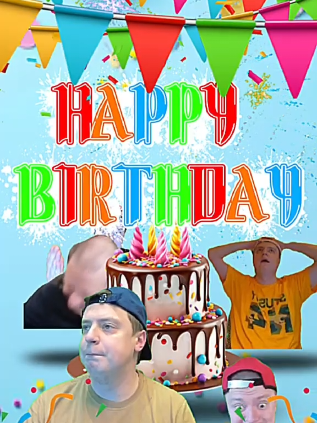 С днем рождения🥳🥳🥳 #мем #праздник #поздравление #сднемрождения #друзья 