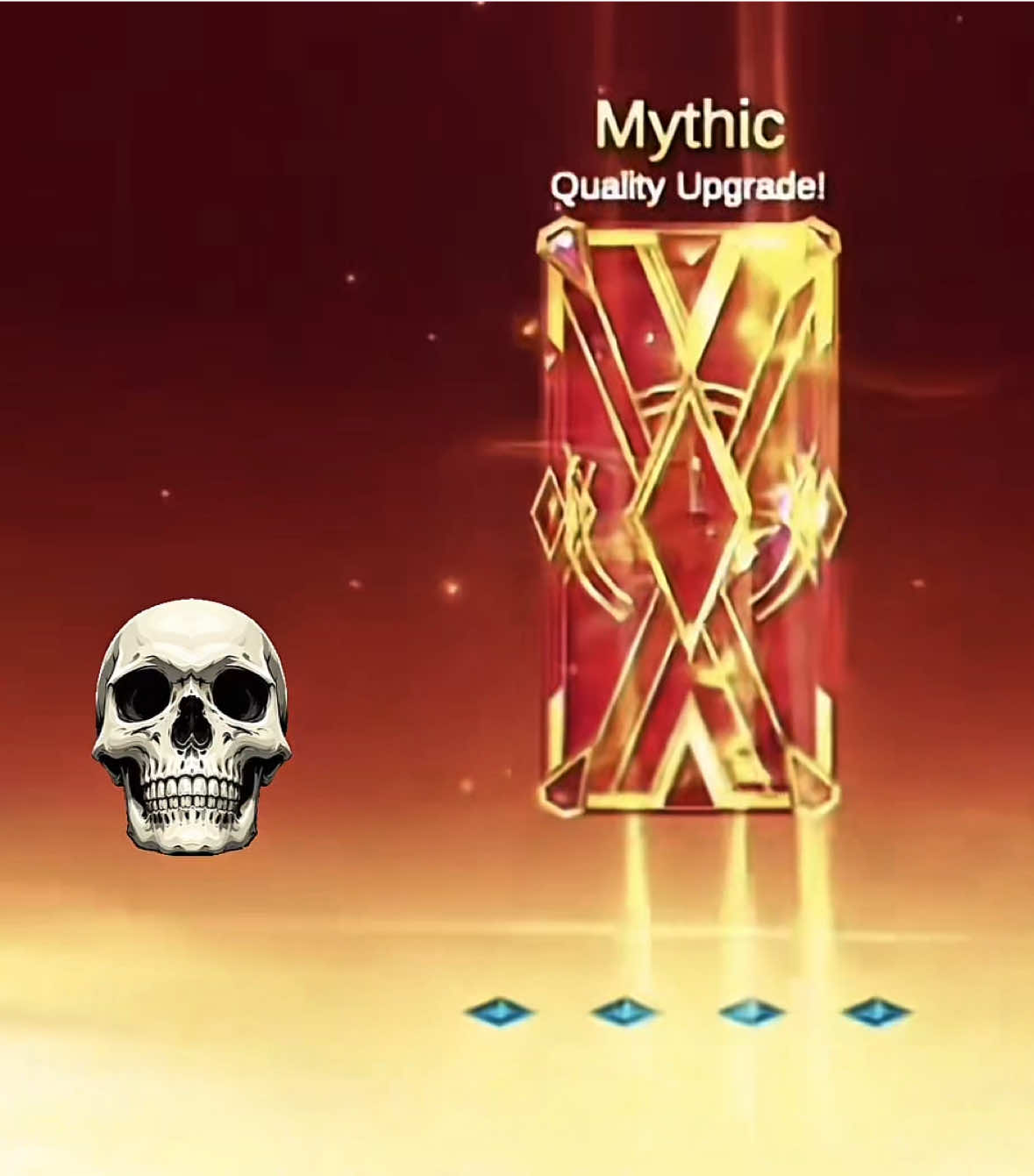 Again bug ?! double mytic card 💀 The skin is obtained not trial #MLBBMYHERO #MLBBCreator #2025MYHERO #MLBB #MobileLegendsBangBang 