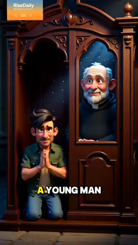 He slept with EVERYONE when it rained… Priest’s reaction 💀 A young man confesses the craziest string of sins… all because of rain 😂 The priest’s final line is absolutely savage 💀 Like & follow for daily laughs! Funny split-screen: left side young handsome man inside dark church confessional looking guilty and crying; right side shocked priest (50s, white collar, wide eyes, mouth open). Rain pouring outside stained-glass window in background. Bold red text top: “I slept with everyone when it rained…” White text bottom: “Priest’s reply 💀”  Funny split-screen: left side young handsome man inside dark church confessional looking guilty and crying; right side shocked priest (50s, white collar, wide eyes, mouth open). Rain pouring outside stained-glass window in background. Bold red text top: “I slept with everyone when it rained…” White text bottom: “Priest’s reply 💀”  #ConfessionGoneWrong #PriestJoke #RainJokes #Savage priest #CatholicHumor 