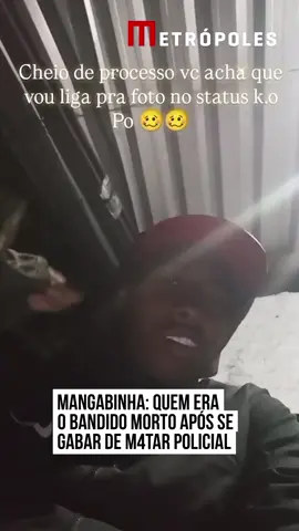 O traficante do Comando Vermelho (#CV) Luiz Felipe Honorato Romão, o Mangabinha, m0rreu, na manhã desta sexta-feira (21/11), durante operação da Coordenadoria de Recursos Especiais (Core), da Polícia Civil, na Cidade de Deus. De acordo com os investigadores, o traficante é apontado como um dos responsáveis pela m0rte do policial civil José Antônio Lourenço Junior, ass4ssinado em maio durante ação da corporação. Segundo a corporação, Mangabinha reagiu à tentativa de captura e atacou os policiais, dando início a um confronto. Ele era considerado um criminoso de alta periculosidade dentro da estrutura do Comando Vermelho (CV) e atuava entre as regiões conhecidas como Karatê e 13, exercendo a função de soldado do tráfico e integrando o esquema de segurança das lideranças e dos pontos de venda de dr0gas. Foragido do sistema prisional, #Mangabinha costumava publicar nas redes sociais imagens ostentando fuzis, granadas, rádios comunicadores e mensagens incitando violência armada contra #policiais. A Polícia Civil destacou que Mangabinha havia se vangloriado publicamente, há cerca de seis meses, por ter participado dos ataques à equipe da Core, ocasião em que o agente José Antônio Lourenço Junior foi morto. Outros dois envolvidos na morte do policial também já haviam sido neutralizados: Gabriel Gomes da Costa, o Ratomen, gerente do tráfico na Cidade de Deus, e Ygor Freitas de Andrade, o Matuê, chefe do tráfico na Gardênia Azul. Segundo a corporação, as identificações e decretos de prisão foram resultado direto do trabalho investigativo da Delegacia de Homicídios da Capital (DHC), que comprovou de forma técnica e detalhada a participação dos três criminosos no ataque. #tiktoknotícias  📸 Reprodução/Redes sociais