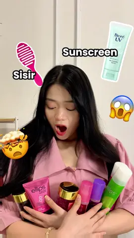 CUMA SELAMA PAYDAY AJA😱🥳 Ellips bagi-bagi Sisir ini sama Sunscree Biore🤩 #HairCare #Ellips #RambutRusak #Promo #HairMask 