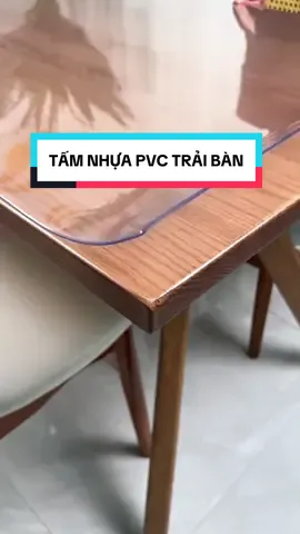 Nhà nào cũng nên có tấm nhựa PVC dẻo trải bàn như này #tamnhuapvc #tamnhuapvctraiban #tamnhuapvcdep #tamnhuapvctrongsuot #nhuapvctraiban  