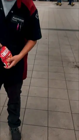 Confidence is everything. We gave bro a quick upgrade at work and he transformed immediately 😂🔥#confidence #funnyshorts #npc #maincharacter #coworkers #workvibes #Raywall