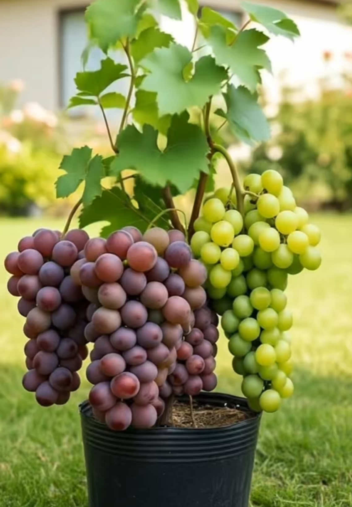 How to grow grapes from fruit using egg to produce lots of fruit in a short time#growing#apple#egg#USA#viralvide
