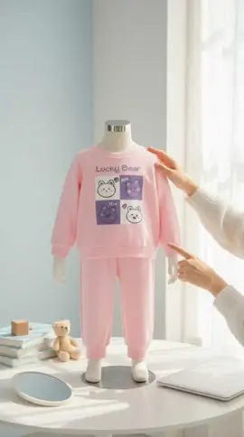 Kata orang-orang ini murah, coba cek di keranjang. Baju beruang pink ini lembut banget di kulit, si kecil pasti nyaman seharian.#setelananakmurah #celanaanak #setelananak #bajuanak #outfitanakmurah 